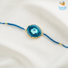 Load image into Gallery viewer, Agate Natural Stone Rakhi