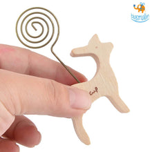 Load image into Gallery viewer, Animal Wooden Memo & Photo Holder - Set of 2