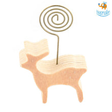 Load image into Gallery viewer, Animal Wooden Memo & Photo Holder - Set of 2