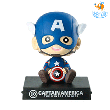 Load image into Gallery viewer, Baby Captain America Bobblehead