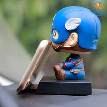 Load image into Gallery viewer, Baby Captain America Bobblehead