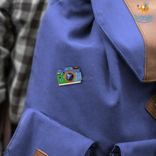 Load image into Gallery viewer, Camera Metallic Lapel Pin