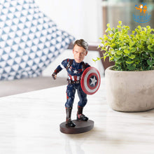 Load image into Gallery viewer, Captain America 3D Action Figure - 7 inches