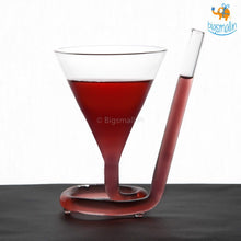 Load image into Gallery viewer, Cocktail Rope Straw Glass