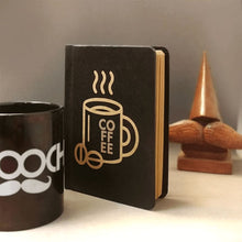 Load image into Gallery viewer, Coffee Notebook With Elastic