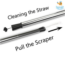 Load image into Gallery viewer, Steel Collapsible Straw