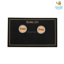 Load image into Gallery viewer, Dad Wooden Cufflinks