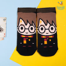 Load image into Gallery viewer, Harry Potter Ankle Length Socks - Set of 3