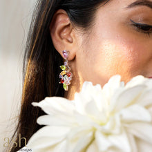 Load image into Gallery viewer, Dancing Spring Gemstone Earrings