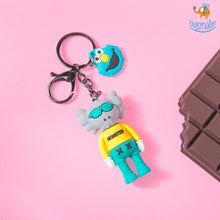 Load image into Gallery viewer, 3D Kaws Keychain