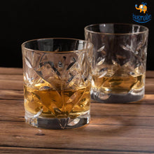 Load image into Gallery viewer, Autumn Leaves Whiskey Glasses - Set of 6