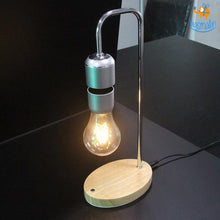 Load image into Gallery viewer, Levitating Light Bulb Lamp