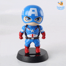 Load image into Gallery viewer, Marvel Solar Powered Bobbleheads