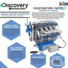 Load image into Gallery viewer, DIY Discovery Model Motor Engine Kit