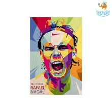 Load image into Gallery viewer, Rafael Nadal Printed Wooden Frame