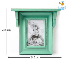 Load image into Gallery viewer, Wooden Photo Frame Shelf