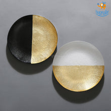 Load image into Gallery viewer, Golden Shimmer Artisan Plates