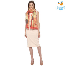 Load image into Gallery viewer, Tinge of Tangerine Modal Scarf