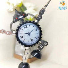 Load image into Gallery viewer, Robot Desk Alarm Clock