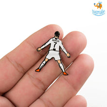 Load image into Gallery viewer, Ronaldo Lapel Pins - Set of 2