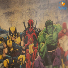 Load image into Gallery viewer, Superheroes Chilling Poster