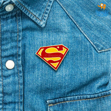Load image into Gallery viewer, Superman Metallic Lapel Pin