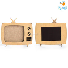 Load image into Gallery viewer, Retro TV Wooden Magnetic Photo Frame