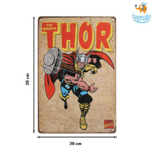 Load image into Gallery viewer, Thor Comic Tin Hanging Board