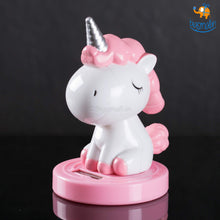 Load image into Gallery viewer, Unicorn Solar Powered Bobbleheads