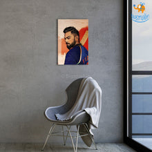 Load image into Gallery viewer, Virat Kohli Printed Wooden Frame