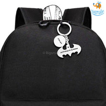 Load image into Gallery viewer, Be My Batman Metallic Keychain