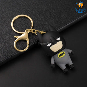 3D Batman PVC Keychain