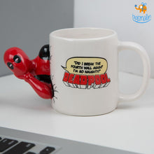 Load image into Gallery viewer, 3D Deadpool Popping Mug
