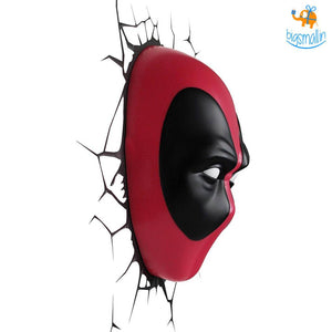 3D Deadpool Wall Lamp