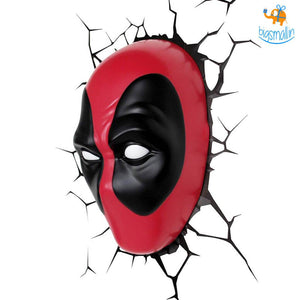 3D Deadpool Wall Lamp