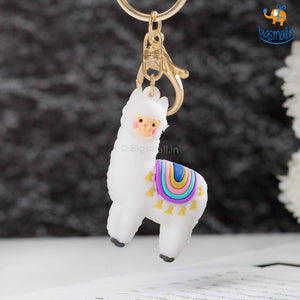 3D Llama Keychain