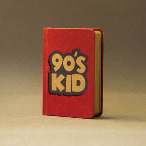 90's Kid A6 Notebook With Elastic