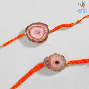 Agate Natural Stone Rakhi