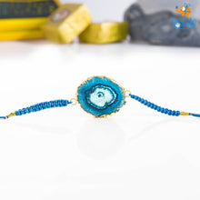 Load image into Gallery viewer, Agate Natural Stone Rakhi
