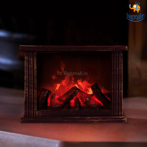 Animated Fireplace LED Lamp