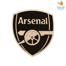 Load image into Gallery viewer, Arsenal Engraved Wooden Crest
