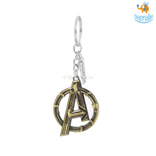 Load image into Gallery viewer, Avengers Sign Metallic Keychain
