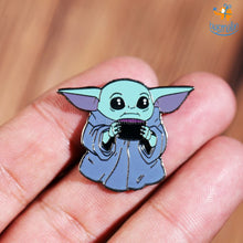 Load image into Gallery viewer, Baby Yoda Lapel Pin
