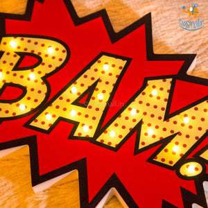 BAM! POW! LED Lamp