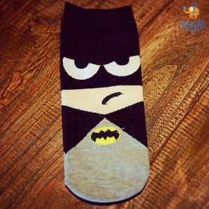 Batman Cartoon Socks