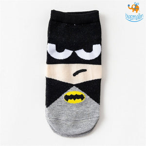 Batman Cartoon Socks