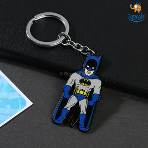 Batman Doodle Metallic Keychain