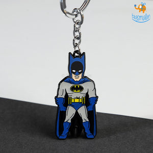 Batman Doodle Metallic Keychain