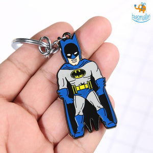 Batman Doodle Metallic Keychain