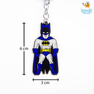 Batman Doodle Metallic Keychain